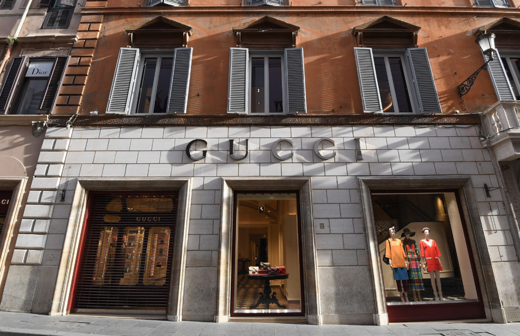 Gucci store in rome