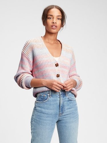 Gap Button Front Cardigan