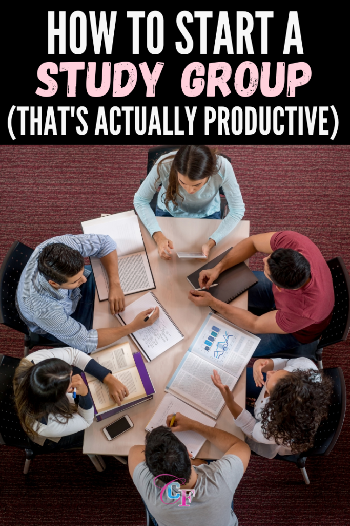 How to start a study group that's actually productive