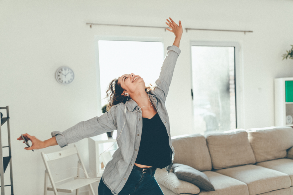 Woman dancing