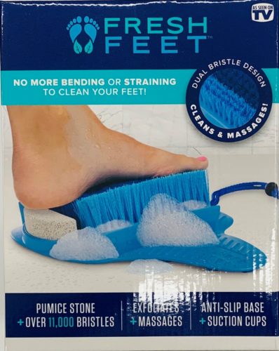 Fresh feet pumice stone and scrubber