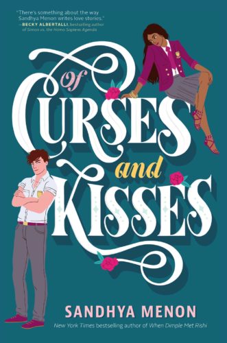 Of Curses and Kisses by Sandhya Menon book cover
