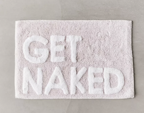 Urban Outfitters Get Naked bathmat