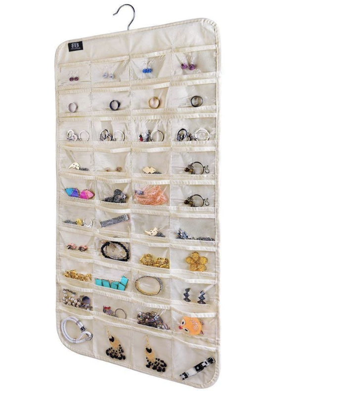 Hanging jewelry organizer from Amazon