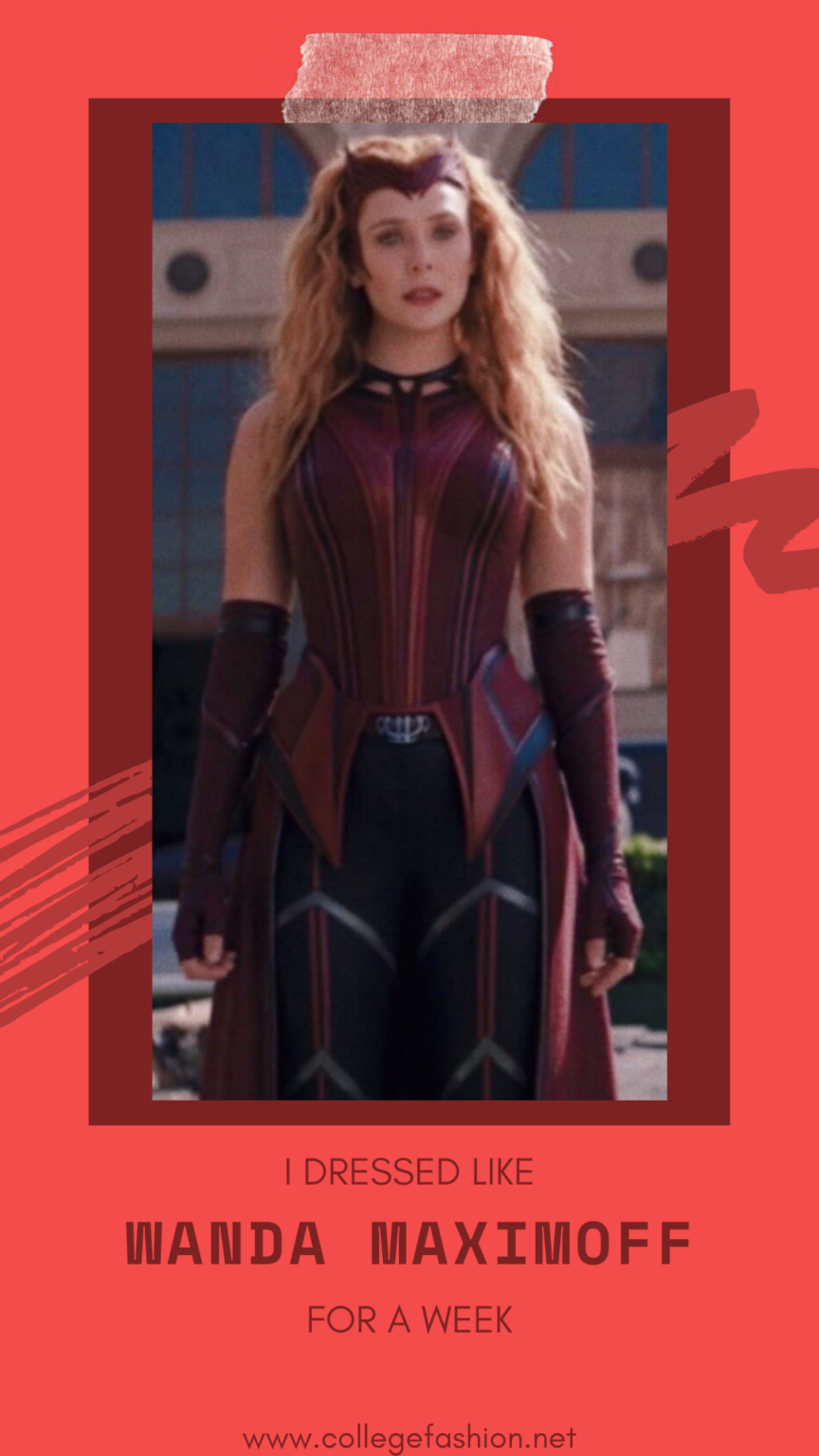I Copied Wanda Maximoff's Outfits for a Week & Here's What Happened