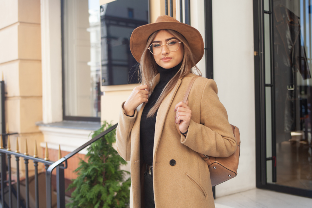 Black and brown outfit