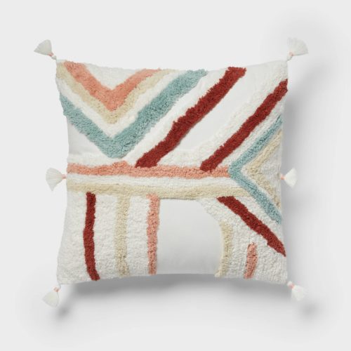 Textured Throw Pillow