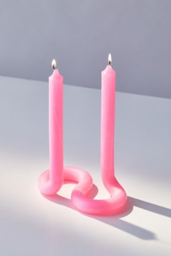Twist Duo Standing Candle