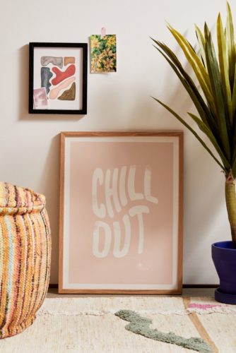 Chill Out Art Print