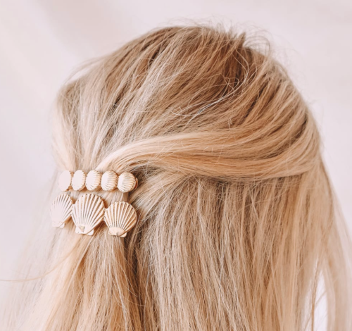 Shell hair clips from Lulus