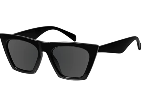 Geometric cat eye sunglasses 