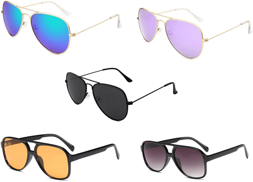 Cheap & trendy sunglasses for women - aviators