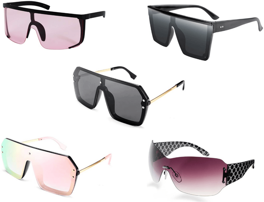 Cheap and trendy sunglasses for summer - rimless sunglasses