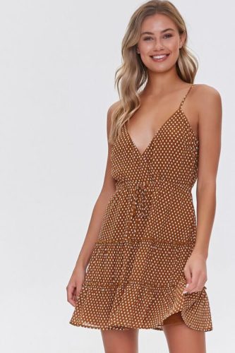 Polka Dot Mini Dress