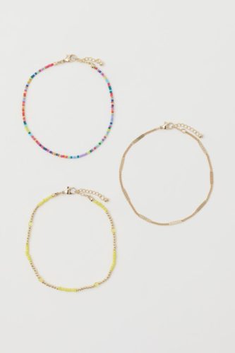 3 Pack Anklets