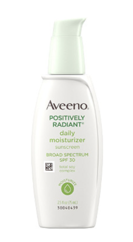 Aveeno Positively Radiant Mosturizer