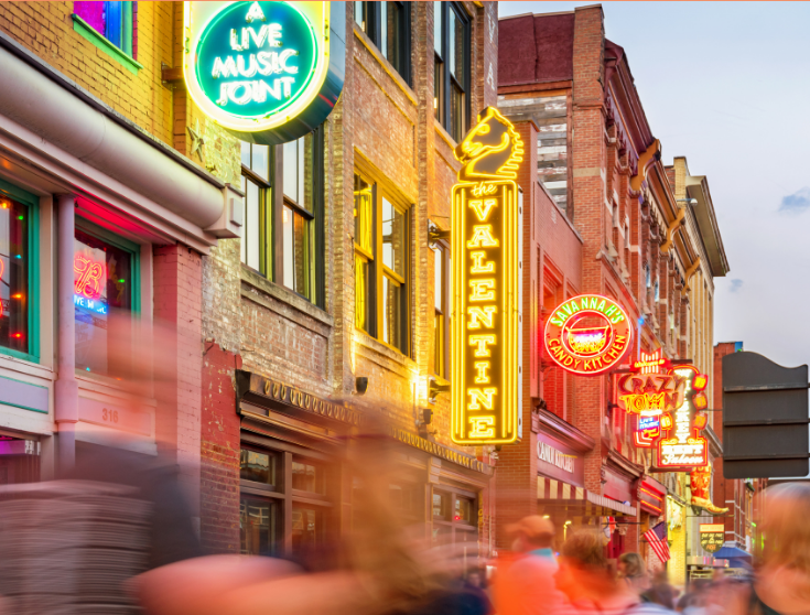 Nashville Broadway image from Canva