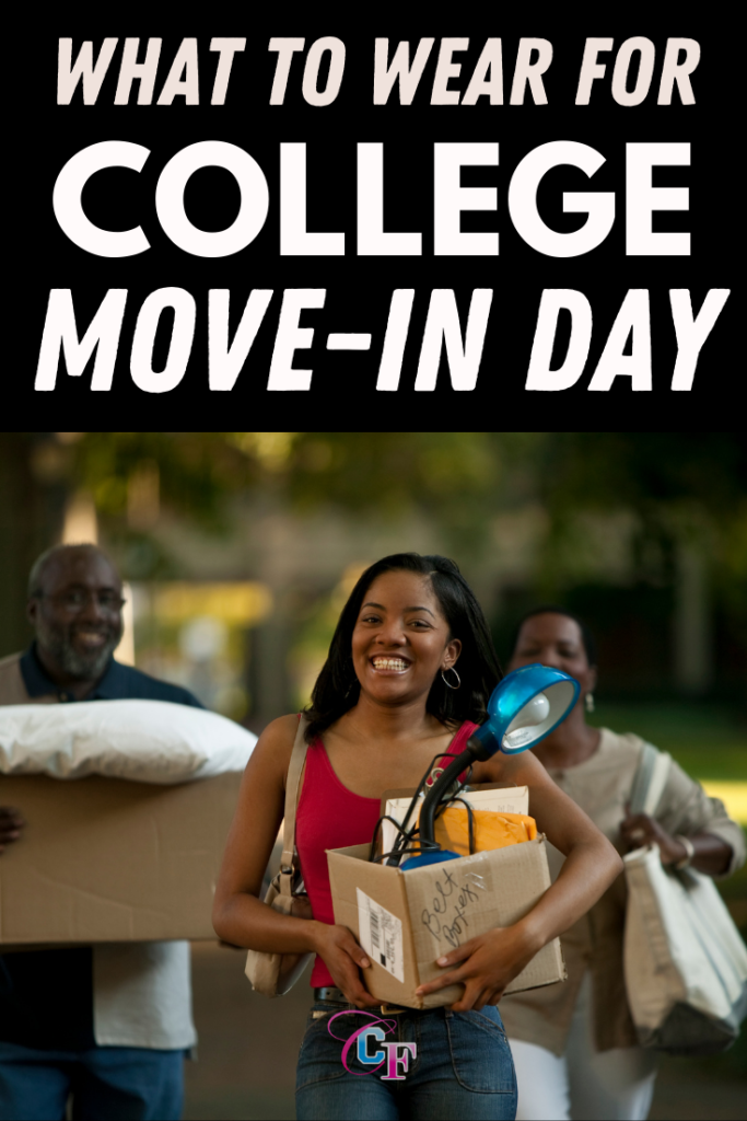 What to wear on college move in day - cute college move in day outfit ideas