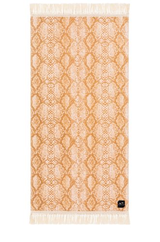 Snakeskin Print Towel