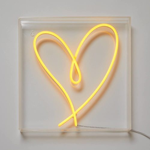 Neon heart