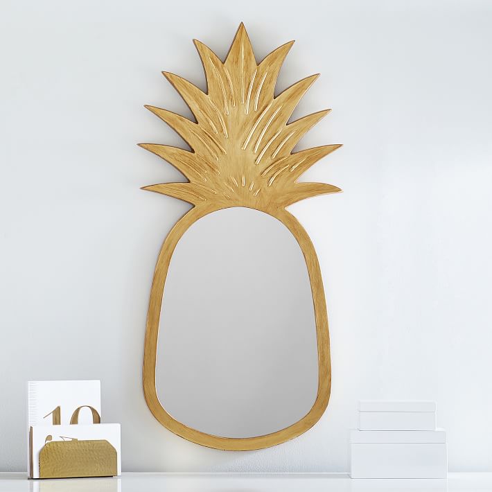 Lilly Pulitzer pineapple mirror