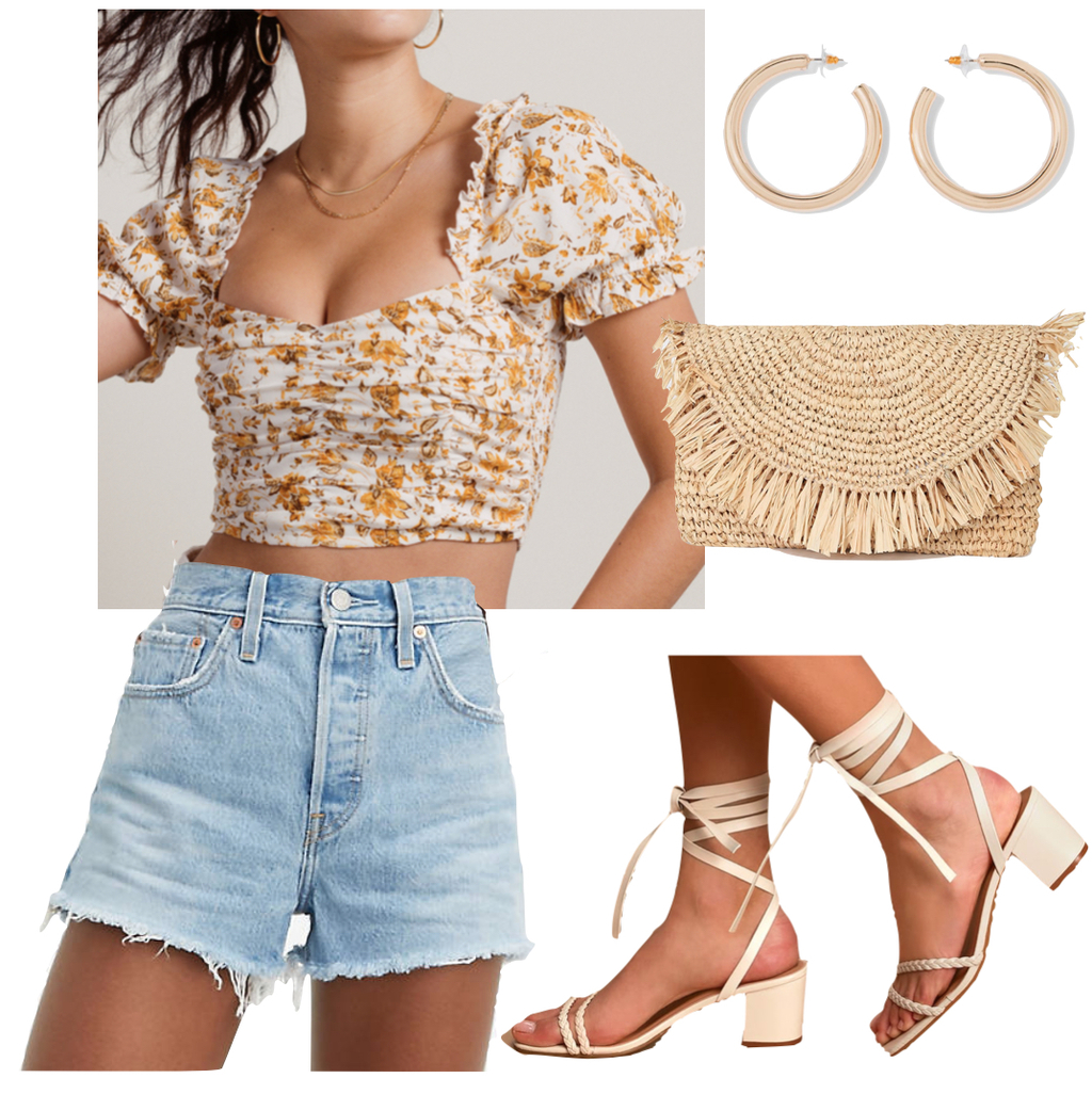 9 Fresh Ways to Style Jean Shorts Outfits