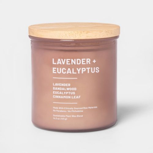 Lavender and eucalyptus candle from Target