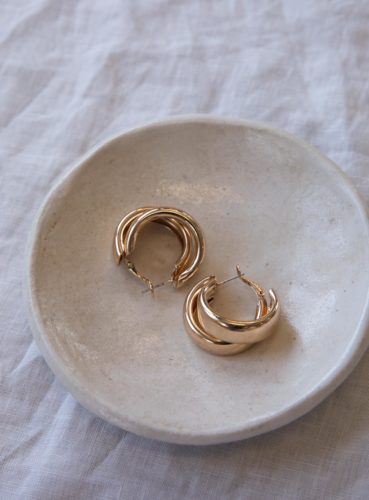 Double-hoop earrings from Princess Polly