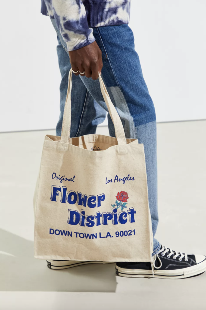 Flower District tote bag