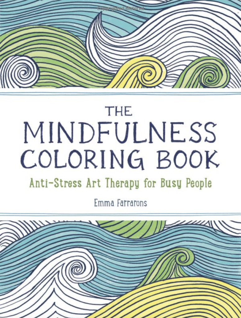 Mindfulness adult coloring book