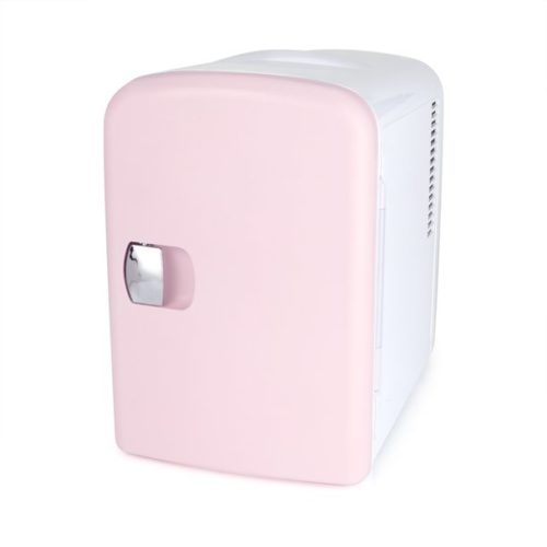 Gifts for college students - pink mini beauty fridge