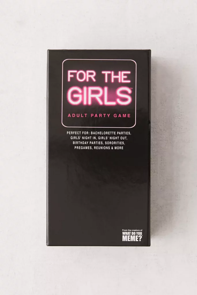 For the girls adult party game