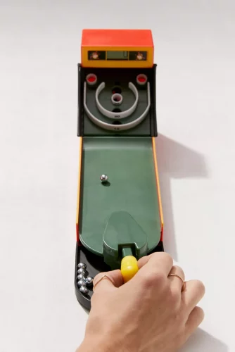 Skeeball game from urban outfitters