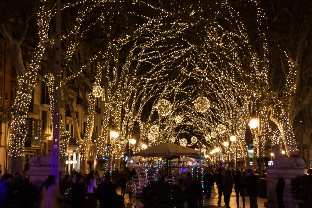 Holiday street decorations