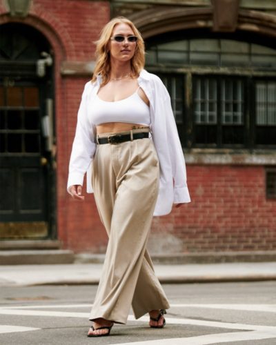 Wide Leg Trousers