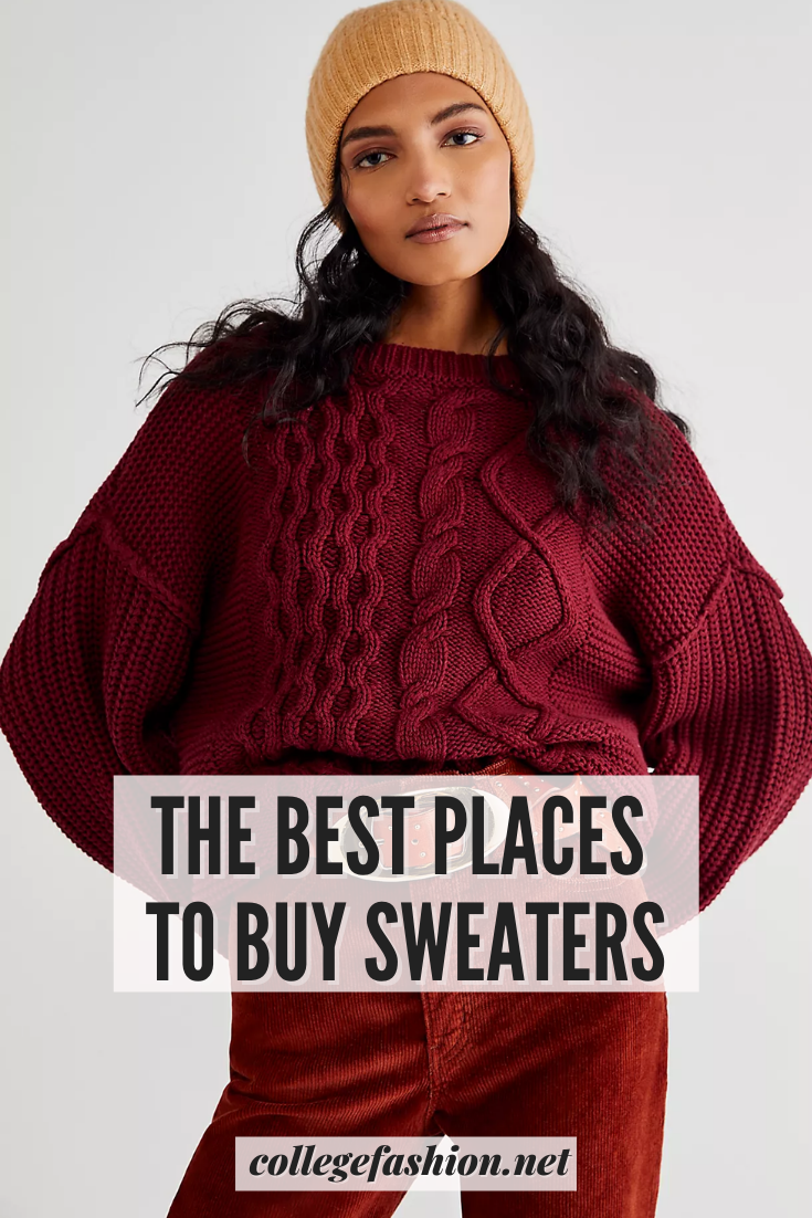 The Best Places to Buy Sweaters - College Fashion