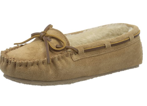 Minnetonka shearling lined slippers