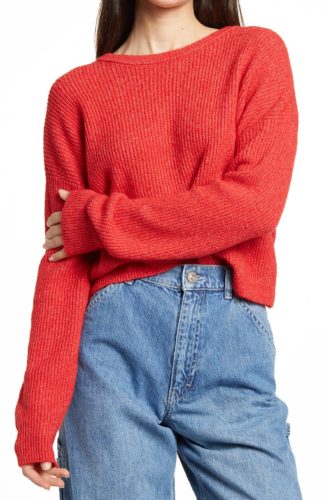 Nordstrom Rack Sweater in red