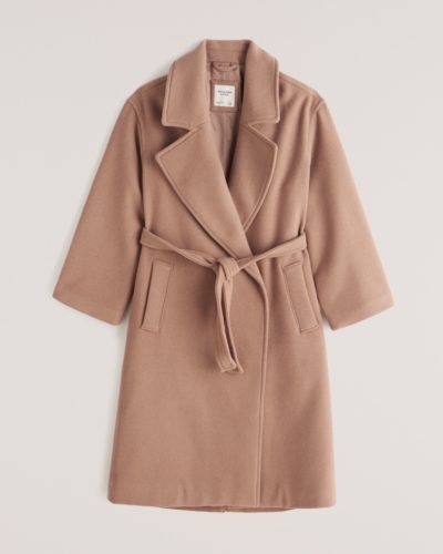 Abercrombie & Fitch Camel Coat
