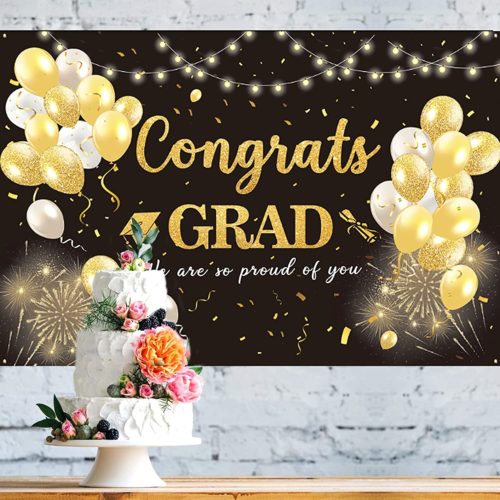 Graduation backdrop from amazon