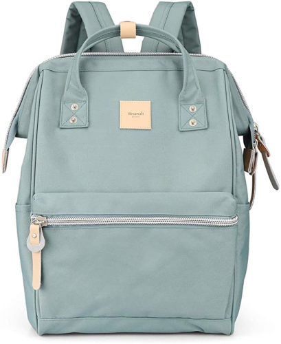 Amazon USB Backpack in light blue