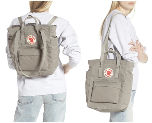 Tote Backpack from Fjallraven in khaki
