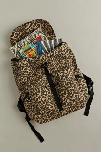 UO Leopard Print Backpack