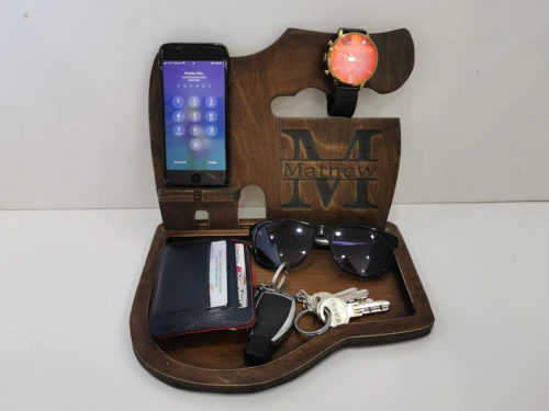 Wooden Desk Organizer