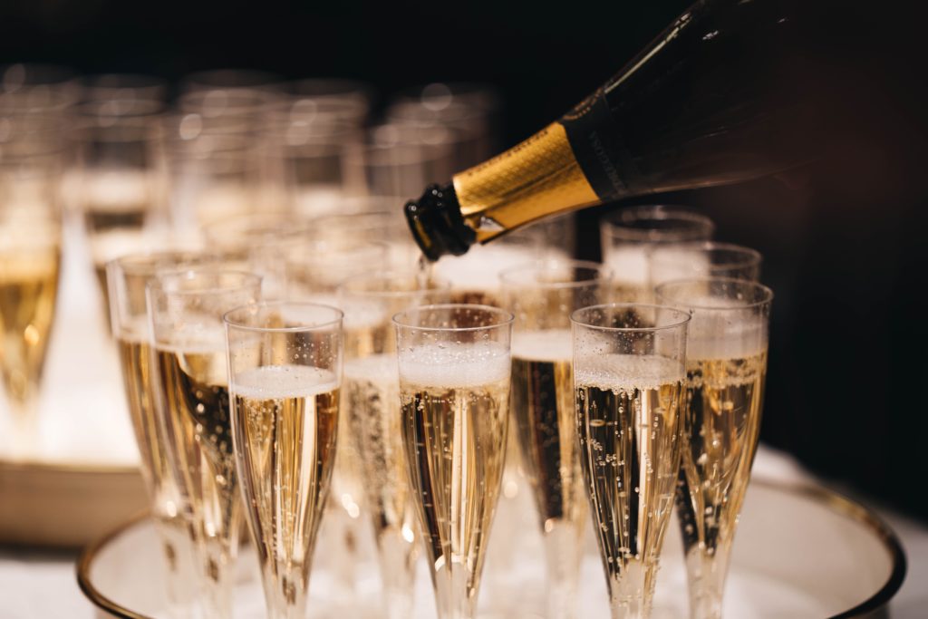 Champagne photo from unsplash