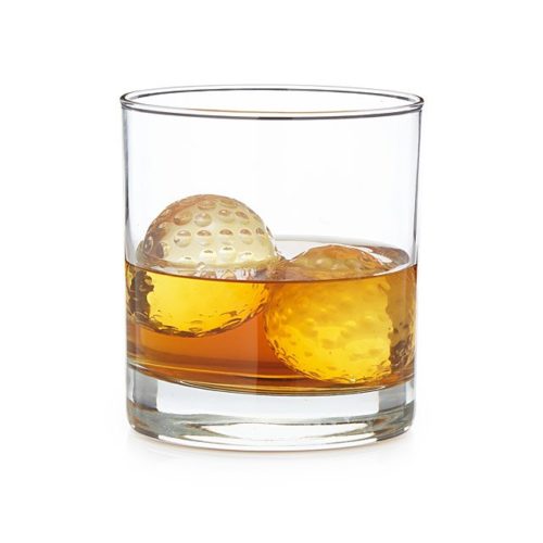 Golf ball shaped whiskey chillers