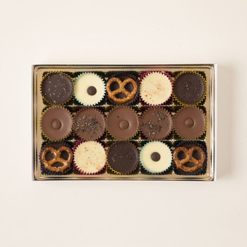 Set of 15 gourmet peanut butter cups