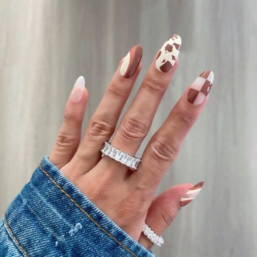 21 Trendy Ideas for Brown Nail Polish - College Fashion