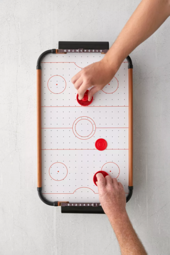 Mini air hockey game from urban outfitters