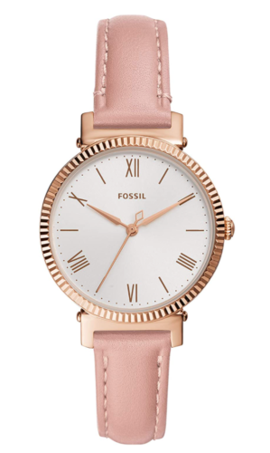 pink leather and rosegold watch from amazon - gifts for law school graduation